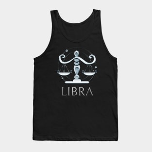 Libra Zodiac Sign Tank Top